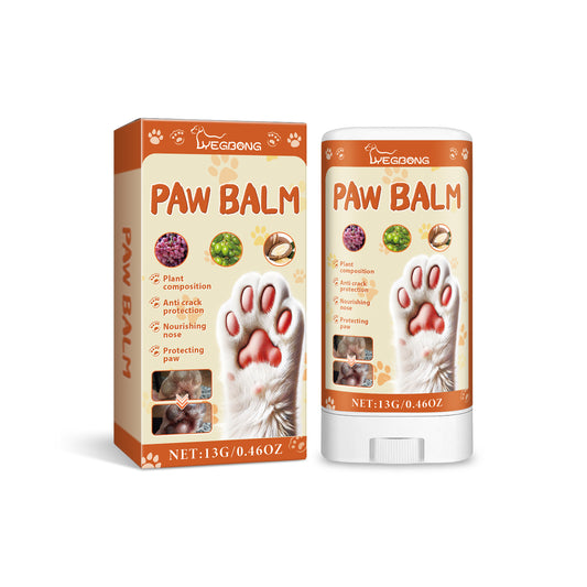 Yegbong Pet Anti-Crack Paw Care Cream, Pet Paw Moisturizing Care Anti-Crack Soft Foot Paw Care Cream