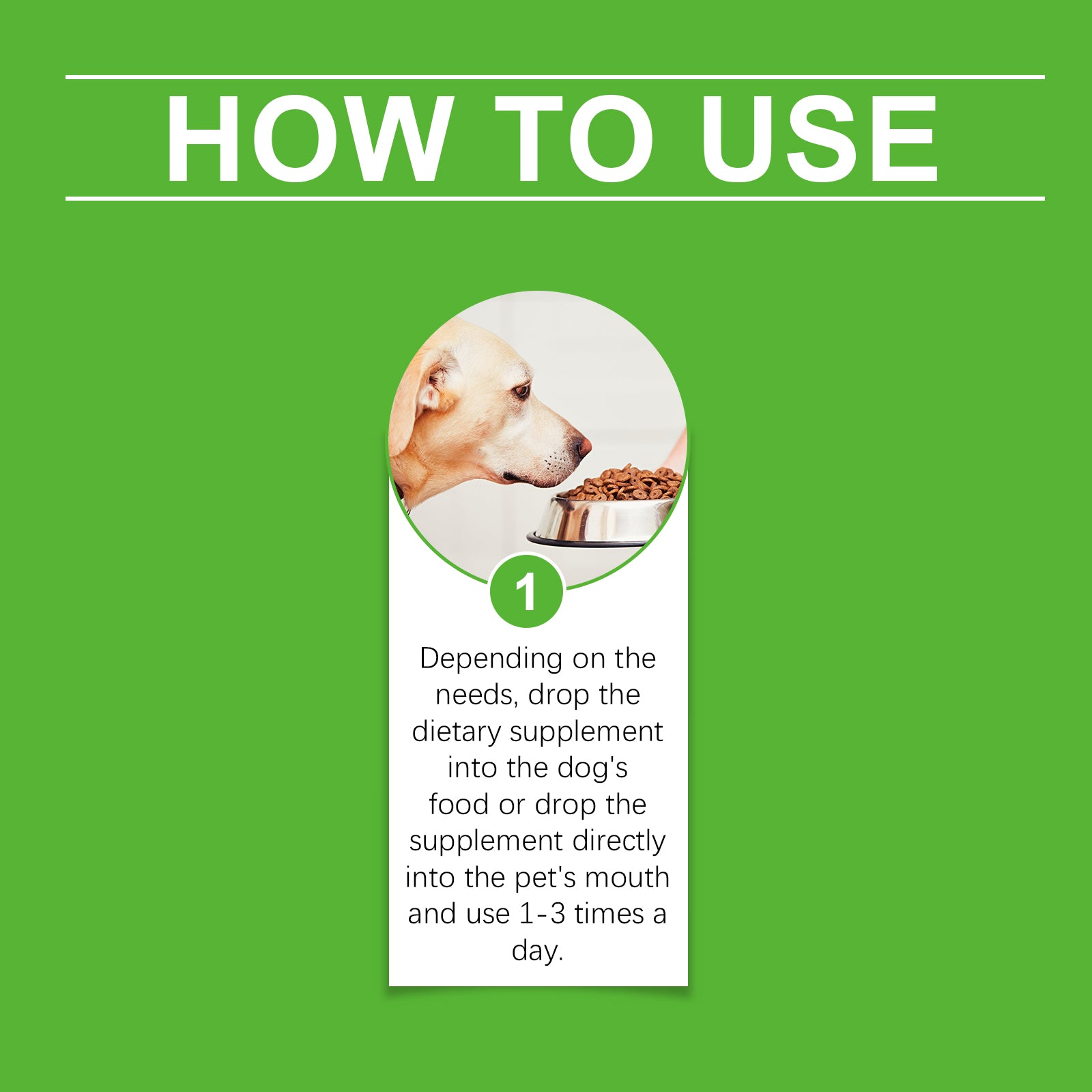 Yegbong Dietary Supplements For Dogs, To Promote Pet Health Pet Dogs Special Dietary Supplements