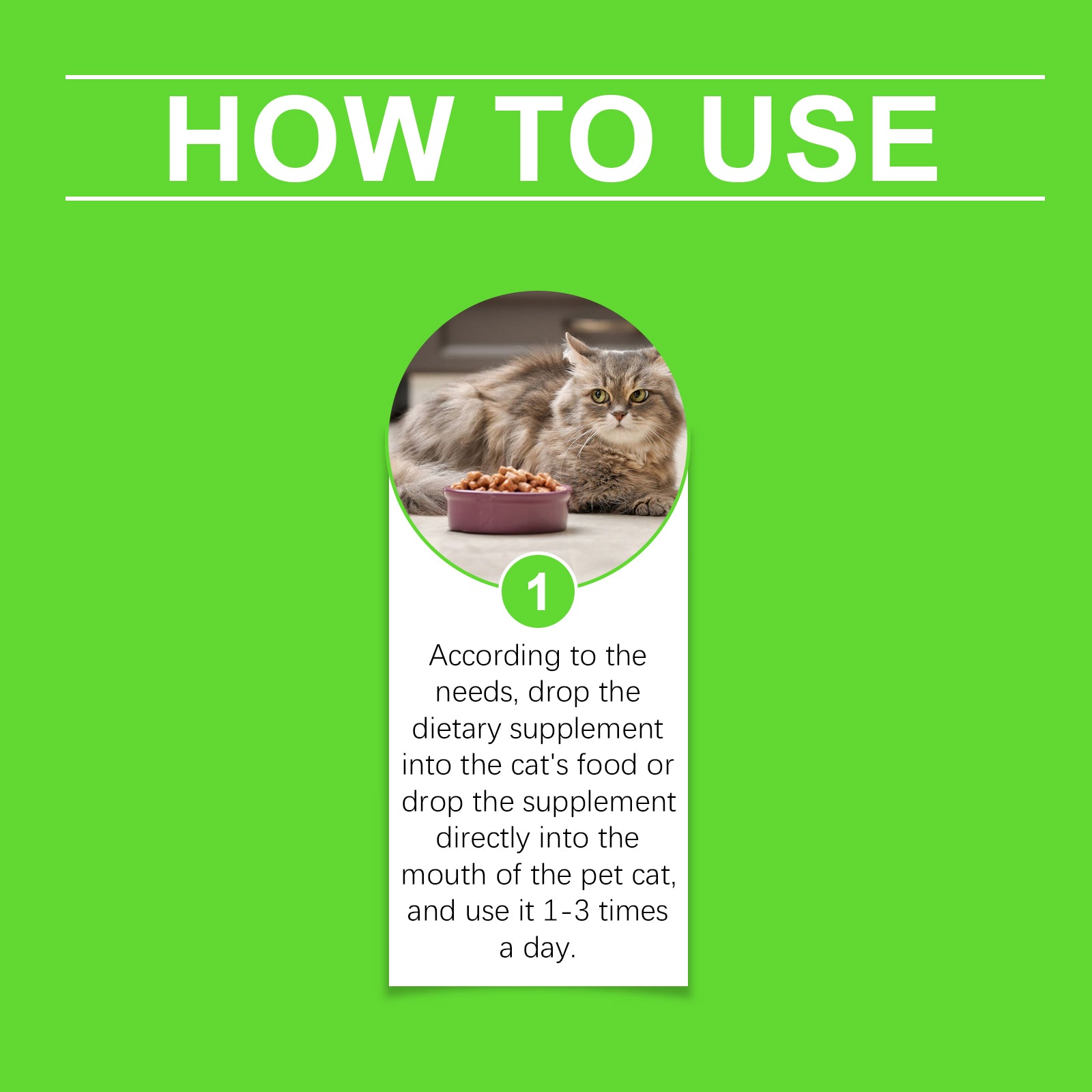 Yegbong Cats With Probiotic Drops, Care For Cats Health And Vitality Care Absorb Nutritional Supplements