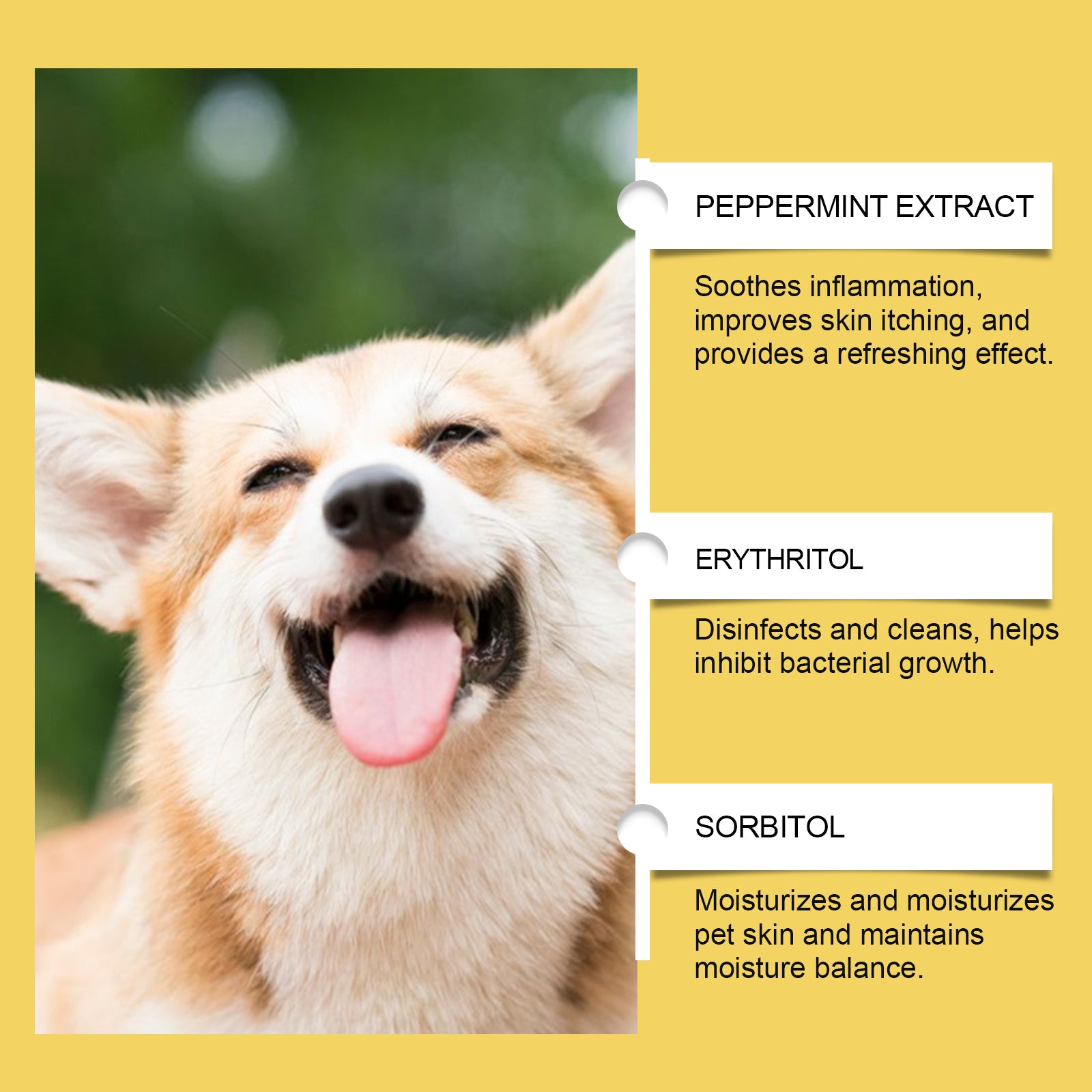 Yegbong Pet Herbal Supplement Herbal Yeast Supplement For Soothing Pet External Skin Care