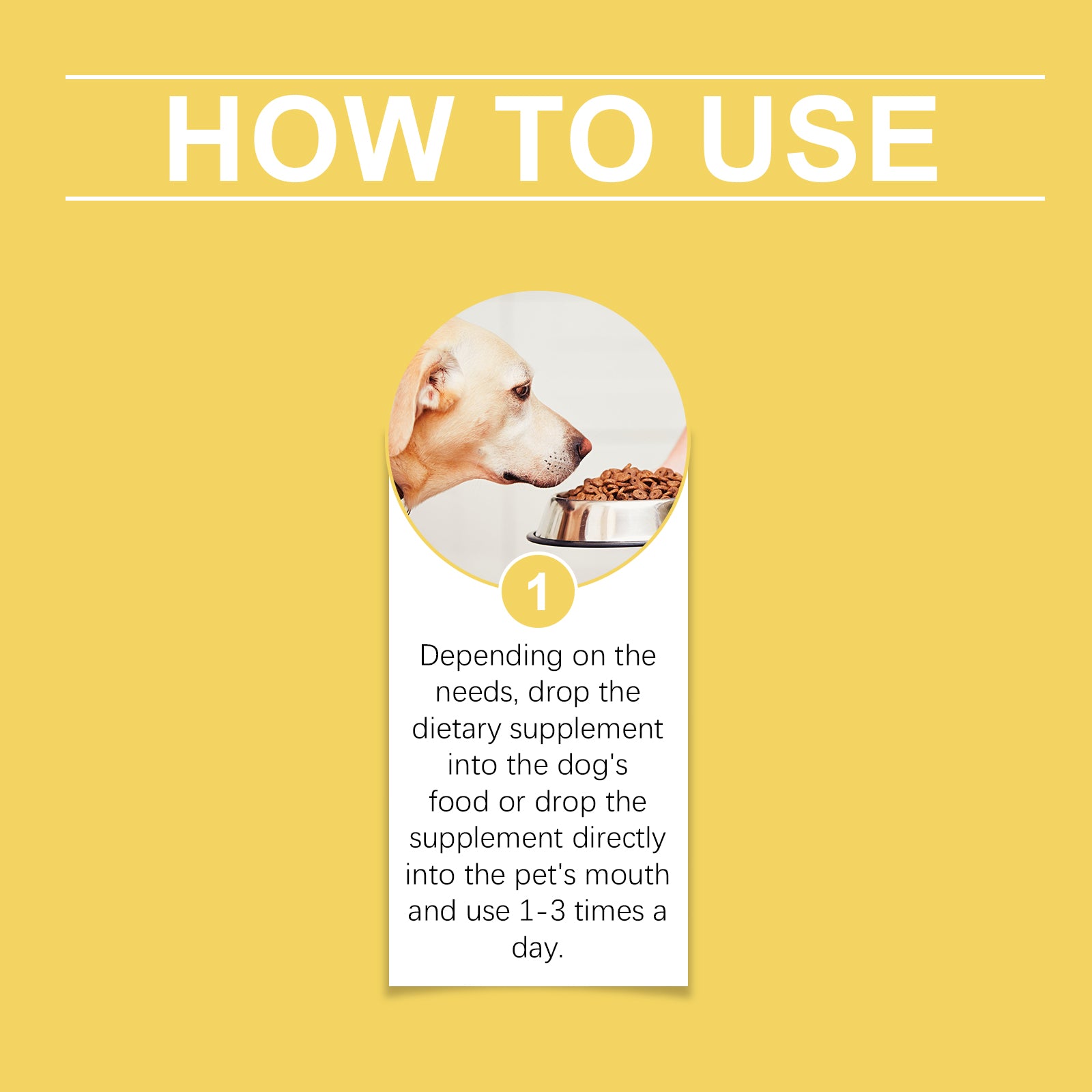Yegbong Pet Herbal Supplement Herbal Yeast Supplement For Soothing Pet External Skin Care