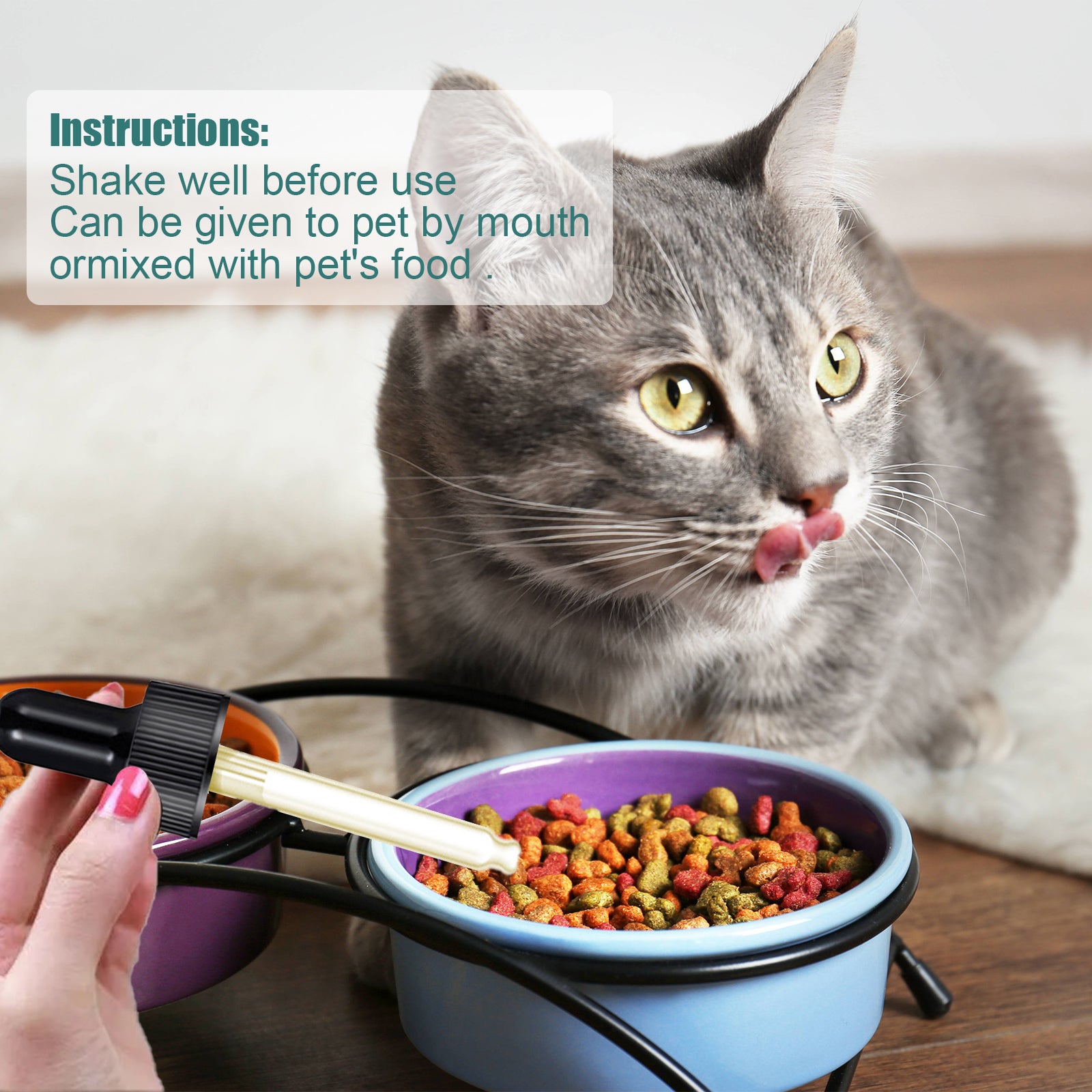 Yegbong Pet Care Oil Pet Cat And Dog Body Care Topical Moisturizing Massage Repair Essential Oil