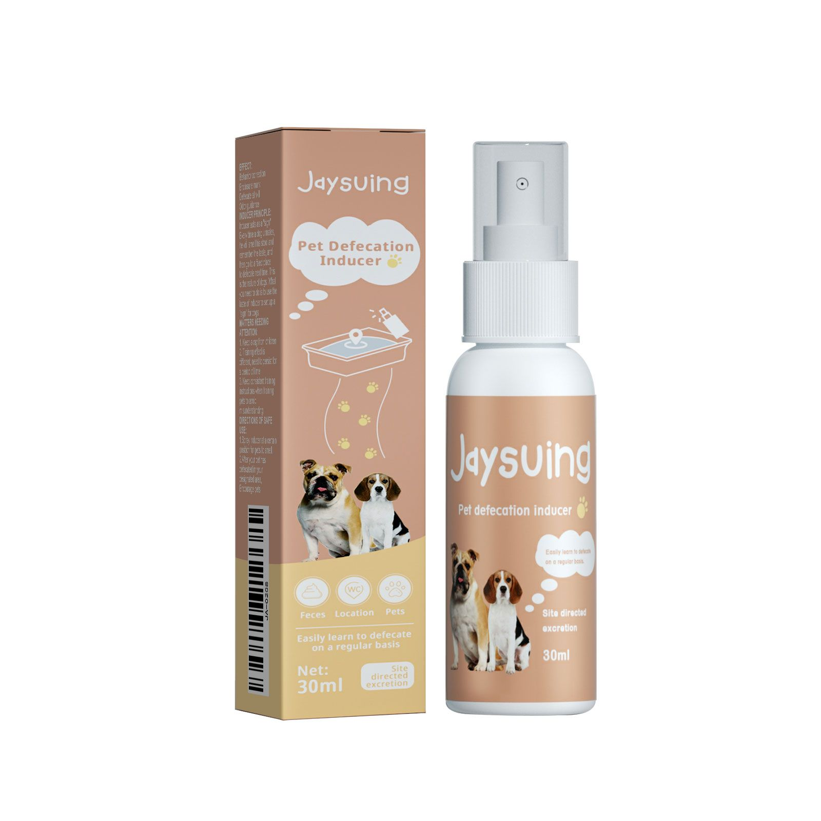 Jaysuing Pet Defecation Inducer Spot-Training Induction Spray Pet Toilet Inducer