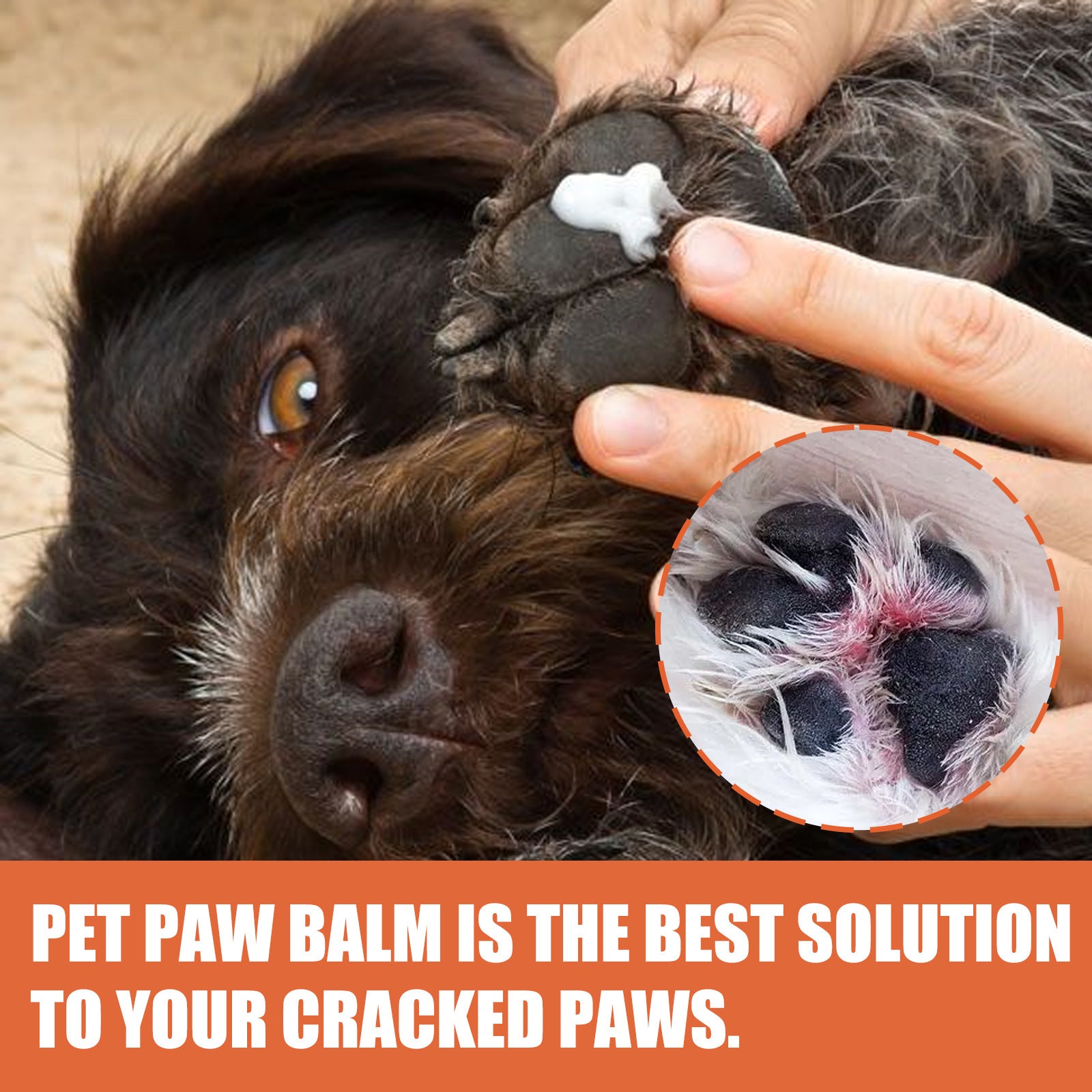 Yegbong Pet Foot Care Cream For Animals, Cats, Dogs And Paws Foot Care Cream For Soles And Pads