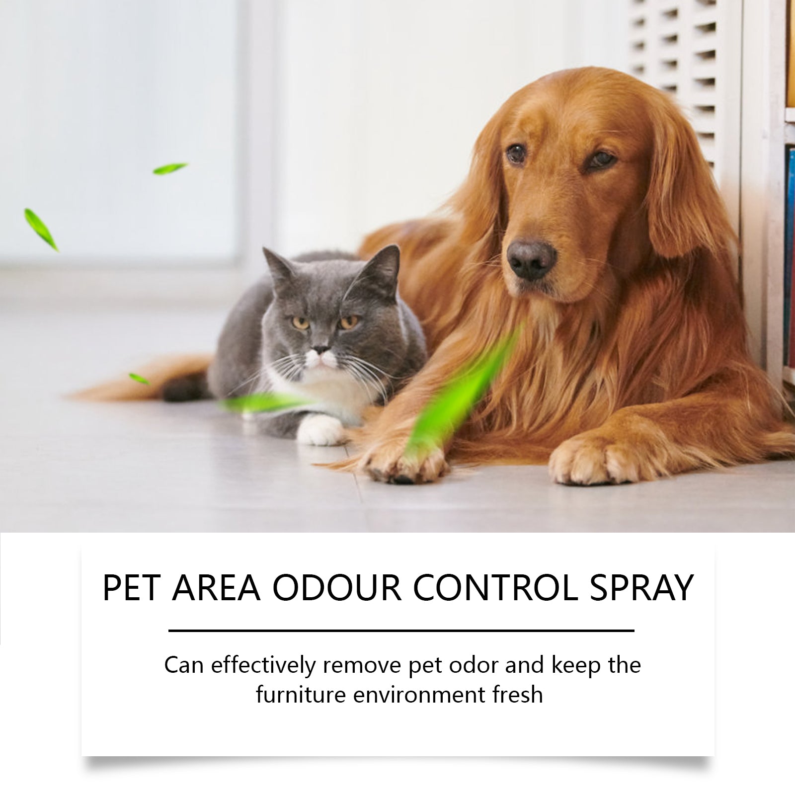 Yegbong Pet Odor Spray, Indoor Pet Area Odor Cleaning And Fragrance Lasting Guardian Refreshing Spray