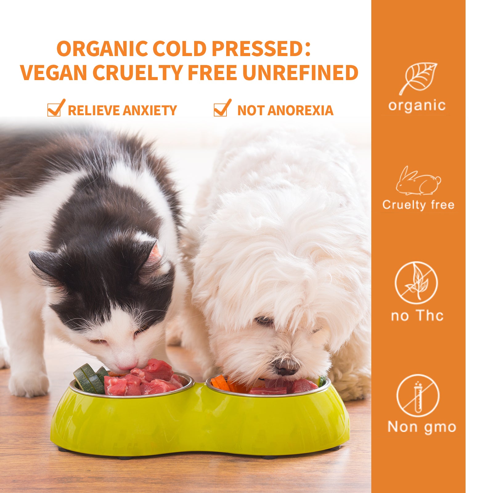 Yegbong Cat And Dog Care Essence, Pet Cat And Dog Enhance Health Eat Care Sesame Seed Oil Essence