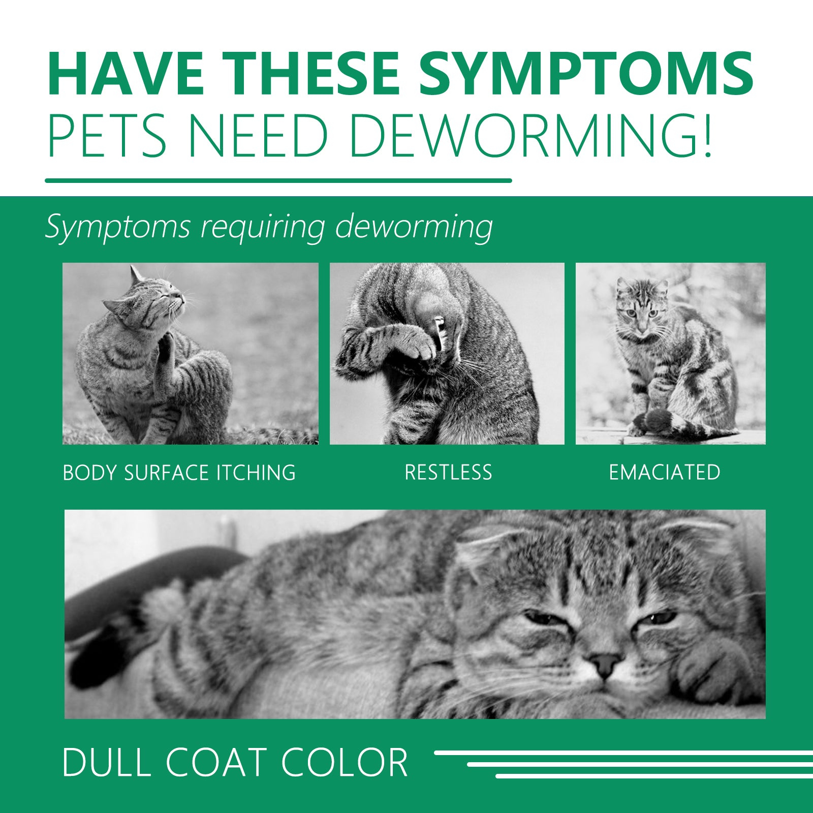 Yegbong Pet Deworming Collar, Flea Resistant Tick Resistant Pet Waterproof Adjustable Deworming Collar