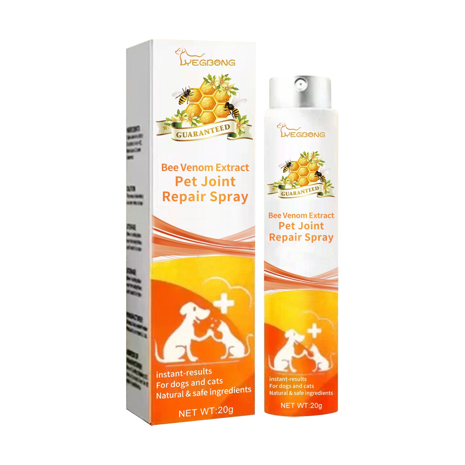 Yegbong Pet Joint Repair Spray, Relieve Pet Joint Discomfort Muscle Weakness Pet Joint Care Spray