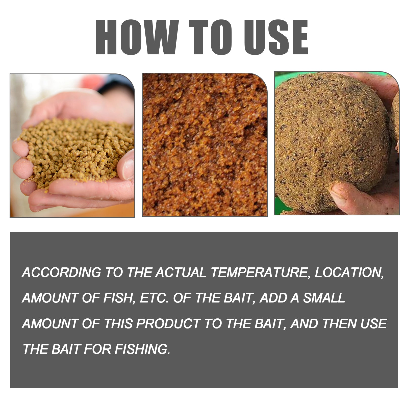 Yegbong Bait Attractant, Reservoir Bait Fishing Bait Fish Portable Fish Primer