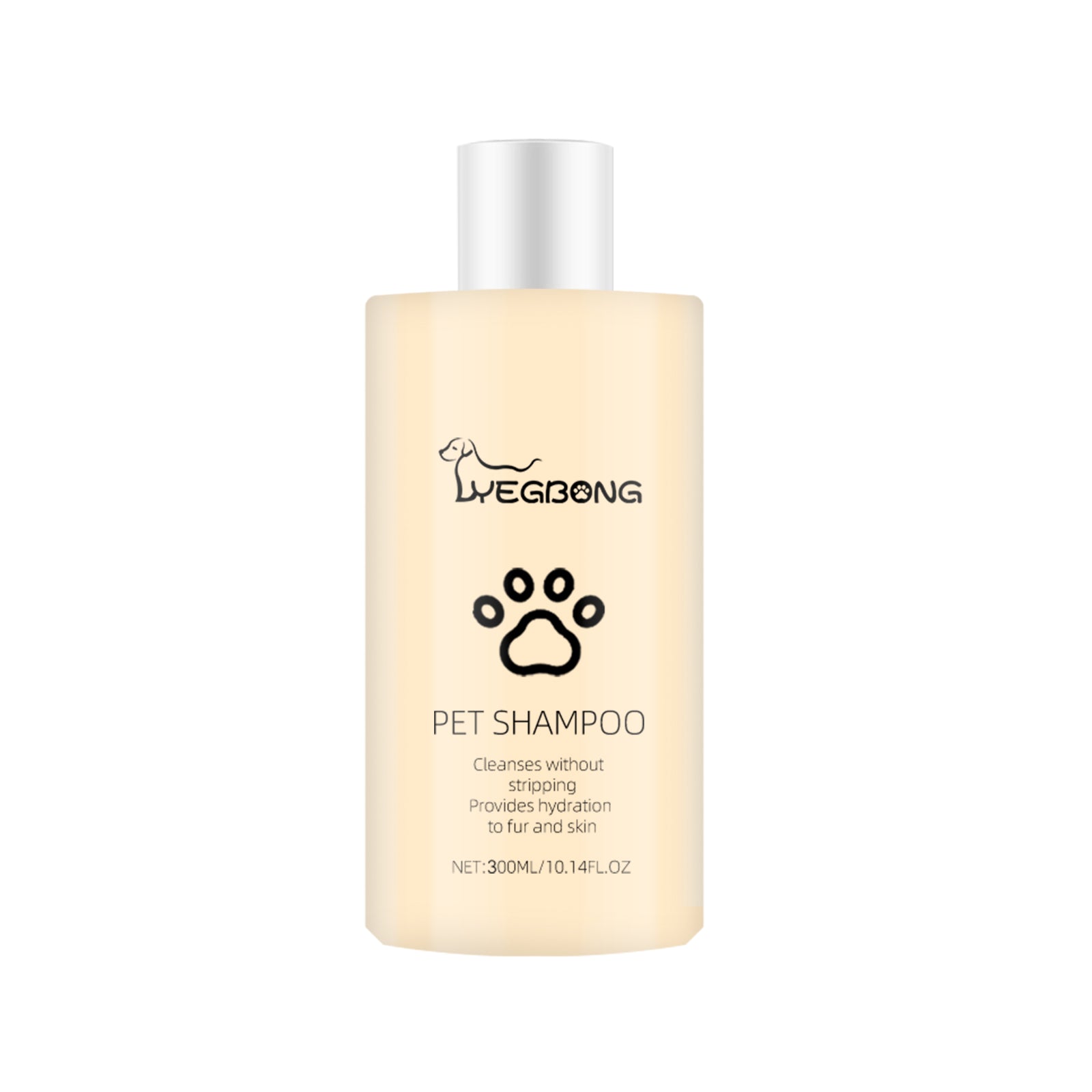 Yegbong Pet Shampoo, Gentle Cleansing Of Pet Cat And Dog Hair With Smooth Unknotted Shampoo