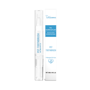 Yegbong New Pet Toothbrush, Gentle Care, Fresh Breath Clean Bad Breath Pet Teeth Cleaning Pen