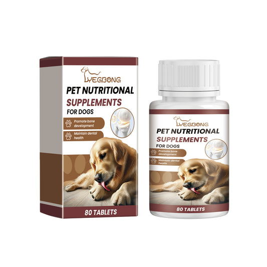 Yegbong Milk Calcium Tablets For Dogs Vitamin Supplements For Pets Oral Care Diet Healthy Nutrition Calcium Tablets